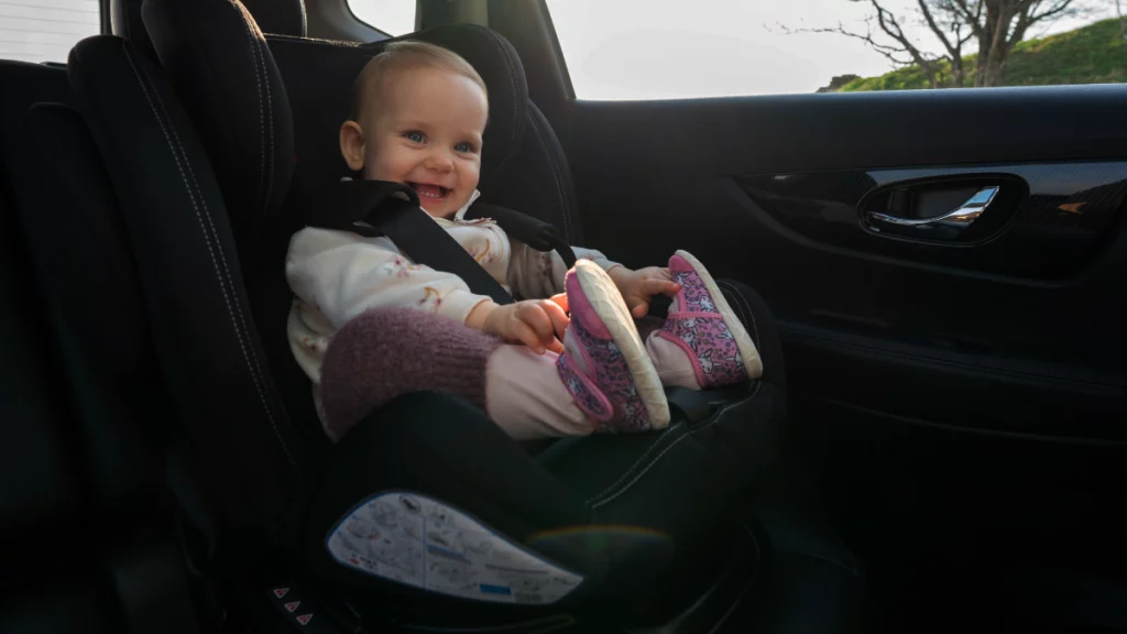 Private Miami car service with baby car seat