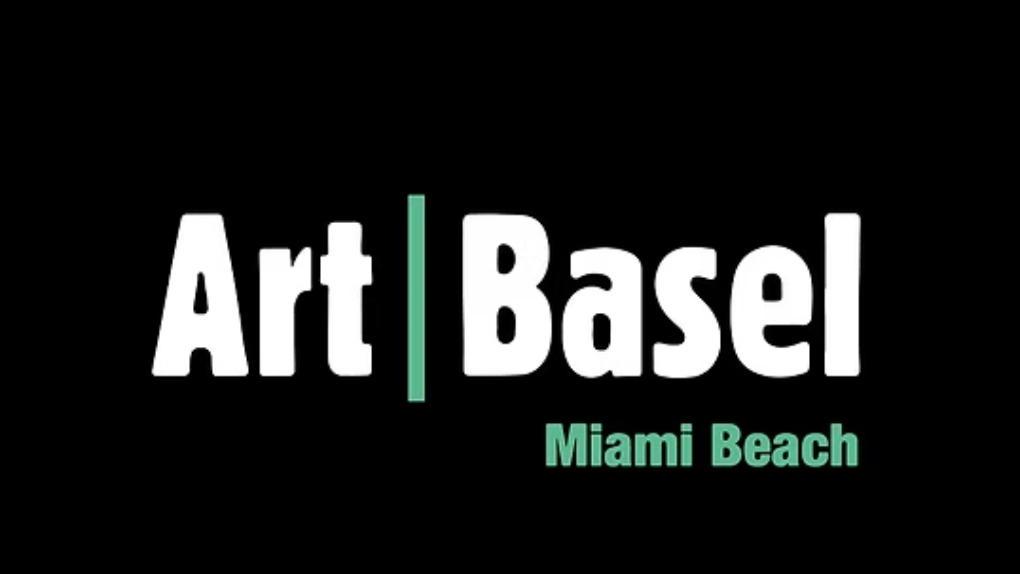 Visitors exploring contemporary art exhibits at Art Basel Miami Beach
