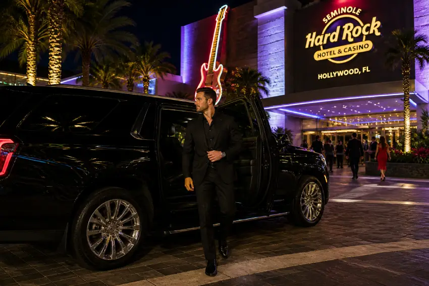 Miami casino limo services Miami FL