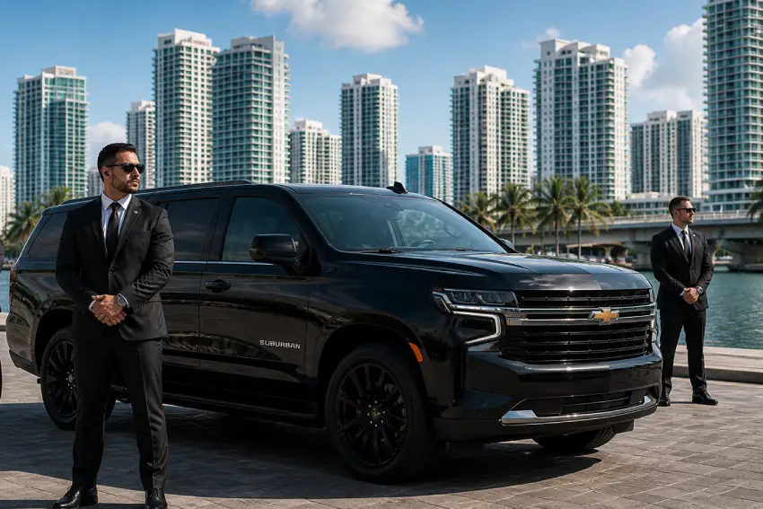 Executive protection and chauffeur service in Miami, FL