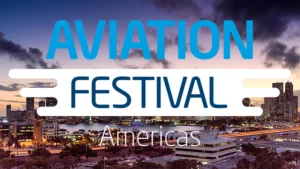 Aviation professionals attending Aviation Festival Americas 2026 in Miami
